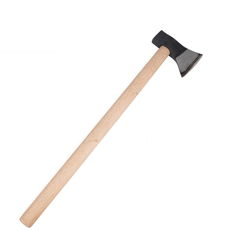 铁洋 木柄斧头 斧子 4.1斤双面刃黑砂 把