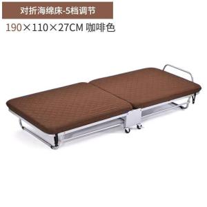 森美人折叠床办公室单人午睡午休床家用便携简易双人沙发床出租屋行军床