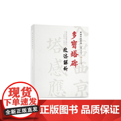 多宝塔碑技法解析