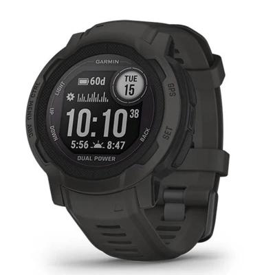Garmin续航户外GPS智能手表男子坚韧太阳能充电军规耐摔防水运动表