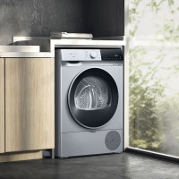 西门子 WQ53E2D80W 全新无界系列10公斤大容量热泵烘干机干衣机家用除菌除螨 精控烘干 蚕丝被柔护