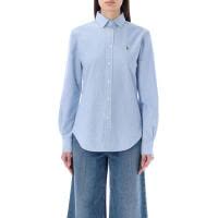 Polo Ralph Lauren女士长袖衬衫百搭通勤简约休闲职业装