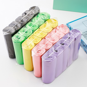 [补贴10%]平口垃圾袋家用手提加厚大号背心塑料袋黑色一次性厨房家庭实惠装