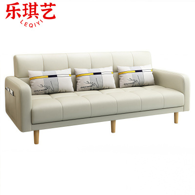 乐琪艺 沙发床 白色(科技布)张