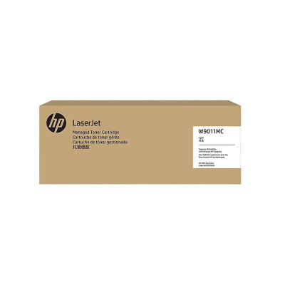 惠普W9011MC粉盒青色 适用于惠普 E85055DN打印机