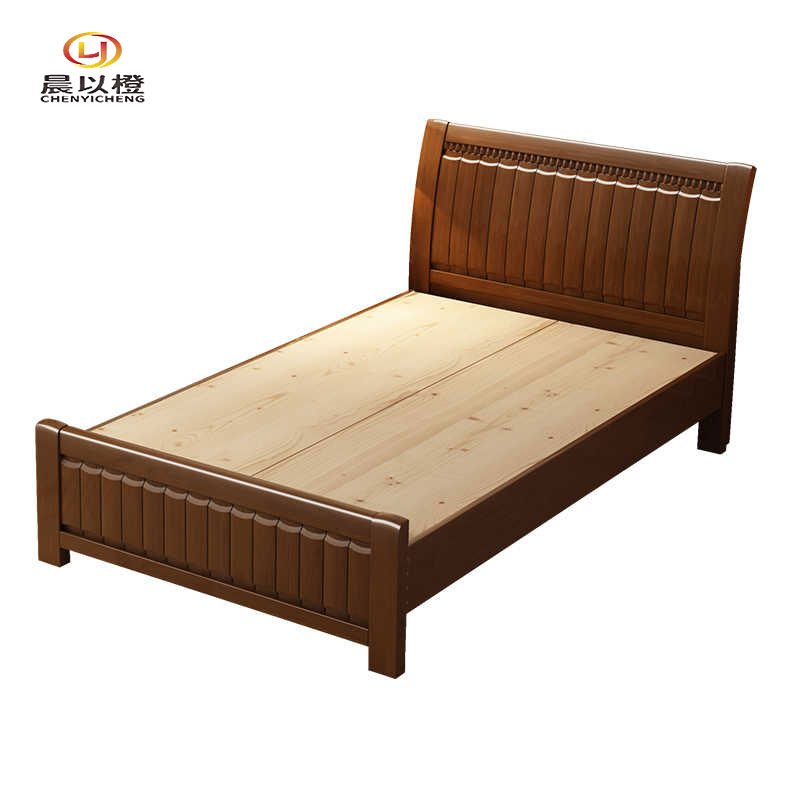 晨以橙 实木单人床 1.5米 张