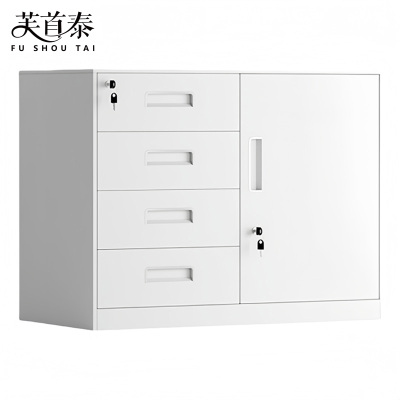 芙首泰矮柜四斗一门750*390*580mm台