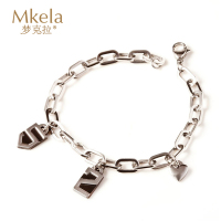 梦克拉 Mkela 钨金手链 我爱你(男)欧美风格 其他 送恋人