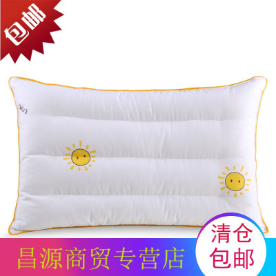 送枕套-儿童枕头3-12岁幼儿园小学生全棉卡通枕芯单人羽丝绒枕头儿童超柔枕芯（3-12岁）单件-默认尺寸