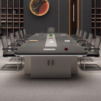 盾将简约办公桌DJ-ZZJW01密度板材质可拆装大尺寸定制款