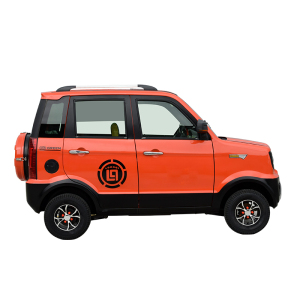 婉晨 新款猛禽款铁壳小型电动汽车成人老人女士电动四轮车新能源油电两用老年代步车五门四座全封闭4人电瓶轿车