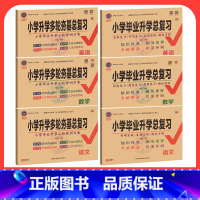 [小学升学总复习6本]语文+数学+英语 小学升初中 [正版]2025小学毕业升学总复习语文数学英语人教版外研小升初全套试