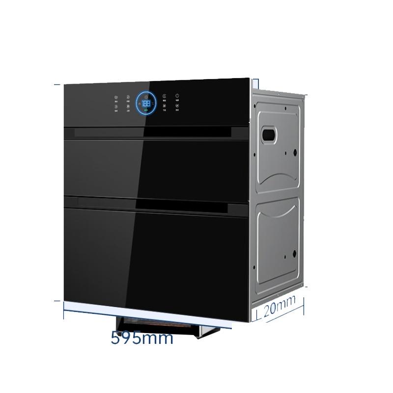 容声消毒柜嵌入式三层家用130L升厨房碗筷大容量镶嵌式消毒碗柜大升数全二星07CK[商家仓发货] 二星级 130L 全二