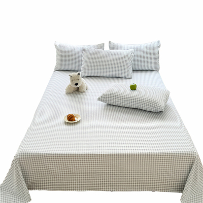 江小果 简约双人床单 200*230cm 条