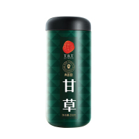 北京同仁堂青源堂甘草片茶养生色红皮薄用心选材甘草片250克