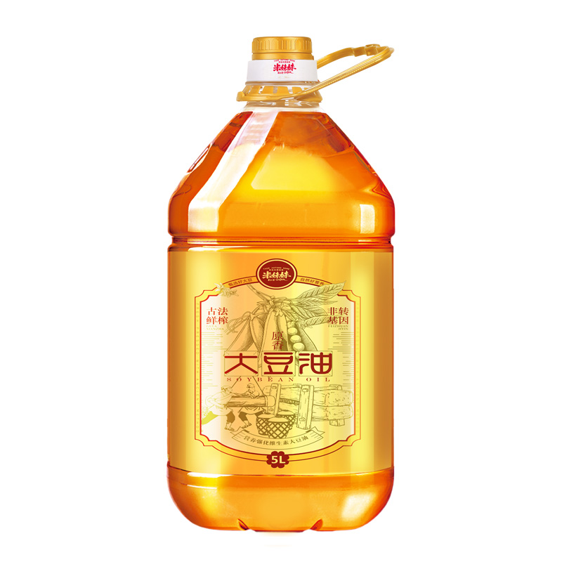 米妹妹精选大豆油 5L(物理压榨)