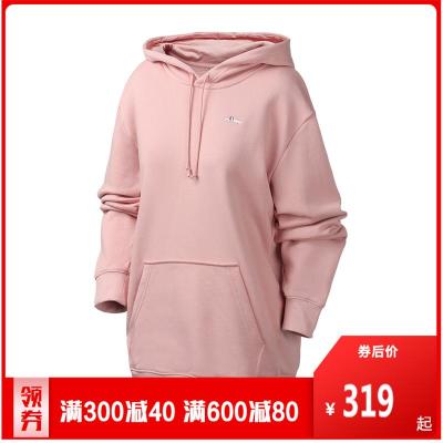 adidas阿迪达斯三叶草女装2020新款运动服休闲连帽卫衣EC9355