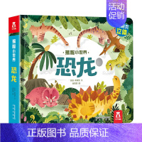 恐龙(第2辑) [正版]揭秘小世界系列洞洞书全套9册儿童3d立体翻翻书启蒙认知0-3岁幼儿3-6岁绘本图画书2岁宝宝书籍