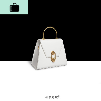 法式小众设计手提包包女2020新款单肩女包斜挎小包白色NEW LAKE女斜挎包