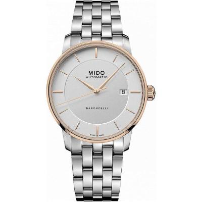 Mido瑞士男士手表贝伦赛丽系列自动机械男腕表国庆礼物送男友