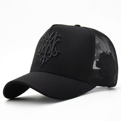 夏季新款大头围高顶帽速干网眼透气帽子男士薄款棒球帽户外鸭舌帽