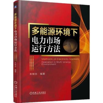 正版新书]多能源环境下电力市场运行方法朱继忠9787111636694
