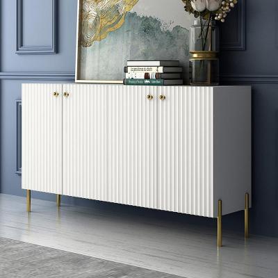 森美人烤漆轻奢北欧餐边柜桌现代简约茶水碗柜厨房柜子储物客厅靠墙家用