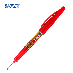宝克(BAOKE)MP2935 30mm工程标记笔 深孔标记/定位达标/多用途标记 12支/盒 1盒