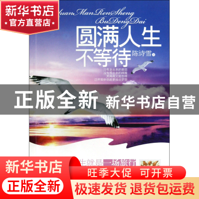 正版 圆满人生不等待 陈诗雪 新世界 9787510430039 书籍