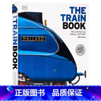 DK火车视觉图解百科 [正版]DK汽车大百科全书 英文原版 The Car Book 汽车手册视觉历史图解图鉴 精装大开