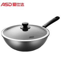爱仕达(ASD)不粘锅炒锅 32cm家用尖圆底炒菜锅炒煎锅明火燃煤气专用 CL32U2Q