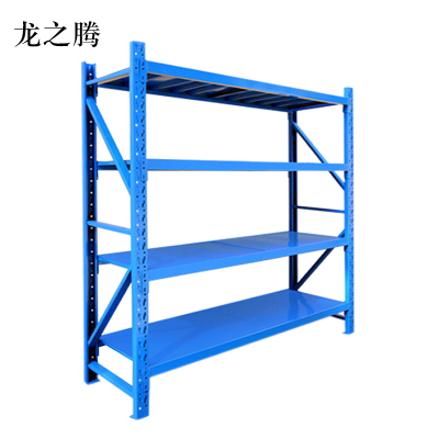 龙之腾承重500kg货架置物架钢制货架主架长200宽50高200CM