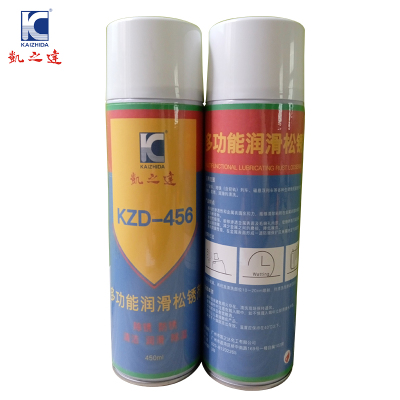 KAIZHIDA多功能润滑松锈剂 450ml/瓶 KZD-456(瓶)