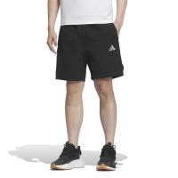 Adidas男士运动透气休闲短裤黑白两穿活力百搭训练跑步宽松工装