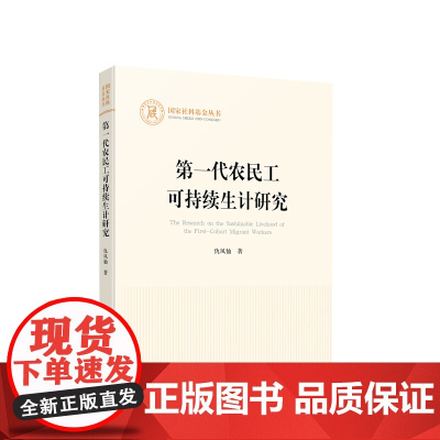 第一代农民工可持续生计研究 仇凤仙著 人民出版社