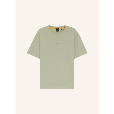 Hugo Boss男士舒适短袖T恤圆领弹性棉质简约设计休闲款25夏季新款