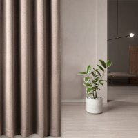 采馨定制窗帘2026新款卧室办公室挡帘现代简约免打孔遮光帘