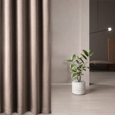 采馨定制窗帘2026新款卧室办公室挡帘现代简约免打孔遮光帘