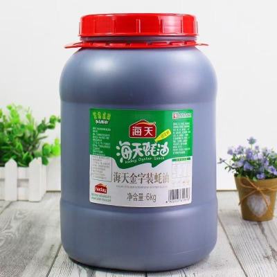 海天 蚝油6kg 金字装调味品