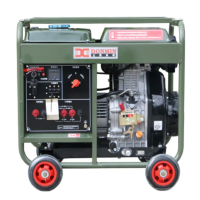 DONMIN东明 同等功率5KW单三相移动便携柴油发电机组 DMDS6500LE-BD