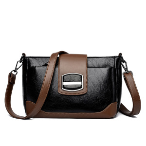 Ceba 女包包2023新款都市简约中年妈妈单肩斜挎跨境时尚女士小方包