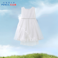 [1件3折]铅笔俱乐部童装2025春夏新款女童连衣裙儿童网纱裙子中大童公主裙