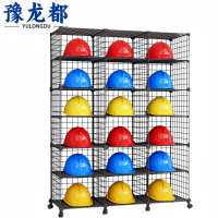 豫龙都 安全帽收纳架 六层 个