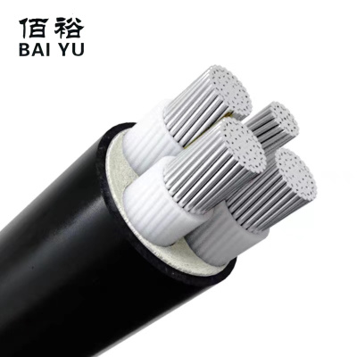 佰裕 铝芯电缆 ZC-YJLV 0.6/1KV 4*50 米