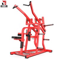 康力强KLQ904商用悍马挂片系列坐姿分动式阔角度高位下拉背肌