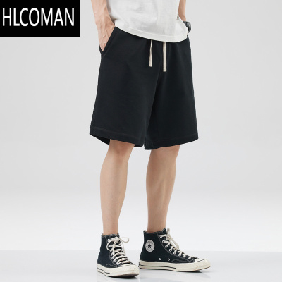 HLCOMAN夏季薄款运动短裤男潮牌宽松大码休闲百搭美式潮流五分卫裤