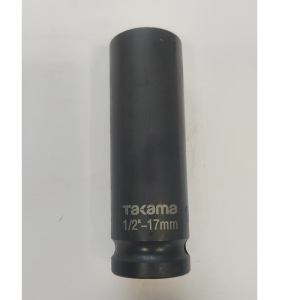 高松(takama)加长套筒头(1/2方12.5mm六角系列)711017 17mm/1个