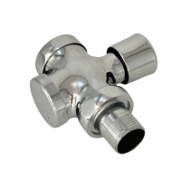 梦涵杰大便冲洗阀延时手按式6分全铜小体 个