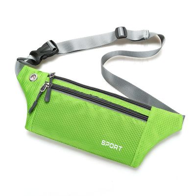 NEWLAKE跑步腰包男女帆布斜挎胸包户外运动韩版收银迷彩时尚多功能手机包男士斜挎包