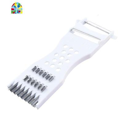 家用厨房多功能切菜器土豆切丝器萝卜刨丝器瓜切片器手动削皮器 FENGHOU 颜色随机3个装